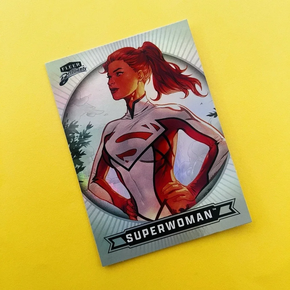 2025 Fleer Upper Deck Brilliants Superman Superwoman #27 Base DC